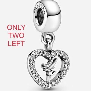 NEW - FIRM - Authentic Pandora Disney Love Tinkerbell Charm